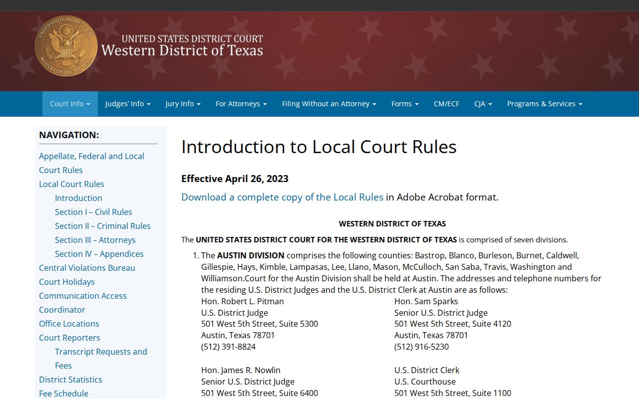 Jeff Davis County federal arrest-warrant cases in the Pecos Division